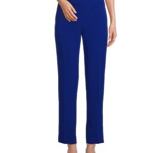 crosby by Mollie Burch Straight-Leg Pull-On Pants in Cobalt